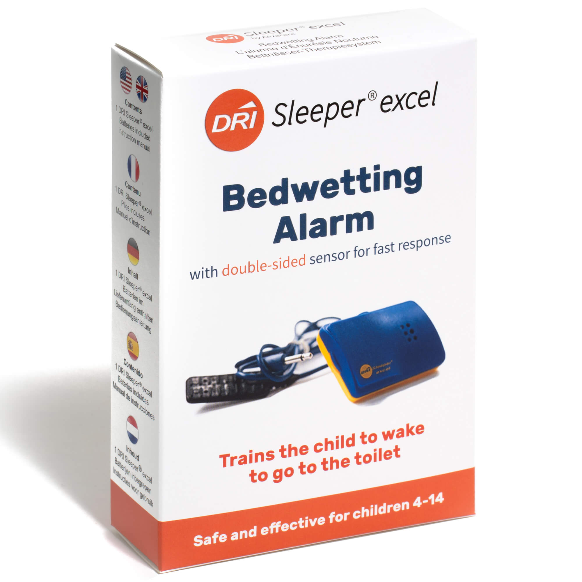 Dri Sleeper Excel stop pipi au lit avec alarme sonore pour l'énurésie